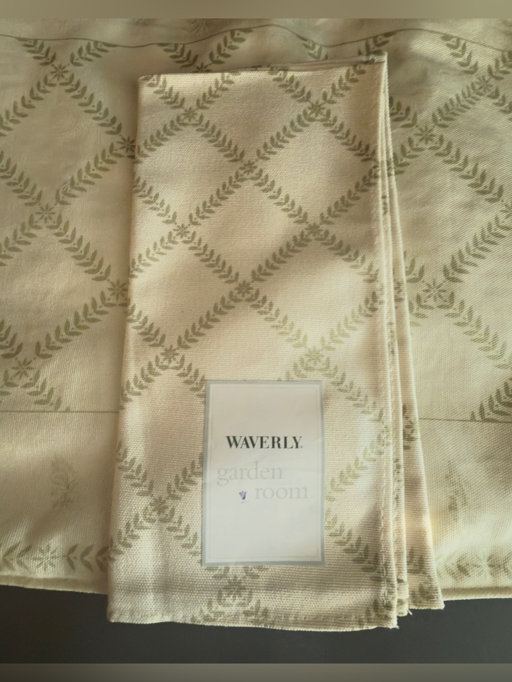 Brand New Waverly Paradise Island Trellis Placemats and Napkins